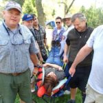 Boy Scout Wilderness First Aid course in Coloma, CA