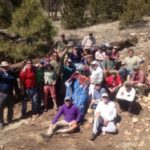 Group photo of first responder course in flagstaff